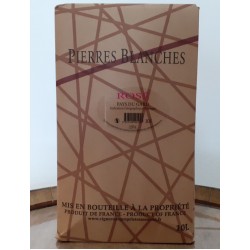 IGP Du Gard - Pierres Blanches - Rosé - Cubis 10 litres - 12.5° IGP Du Gard - Pierres Blanches - Rosé - Cubis 10 litres - 12.5°