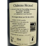 Blaye - Côtes de Bordeaux - Rouge - Château Ricaud - 13° - 75 cl - médaille d'or -