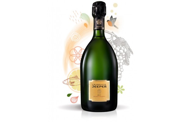 Champagne JEEPER - Cuvée Grande Réserve Chardonnay - 75 cl - 12°