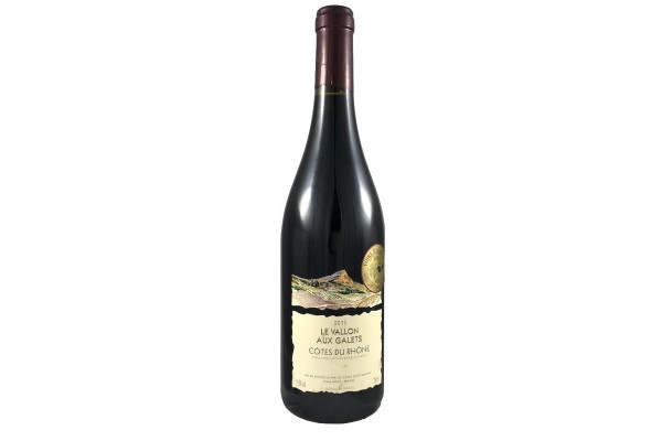 Côtes du Rhône - Rouge - Le Vallon aux Galets 2022 - Médaille d'Or Orange 2023